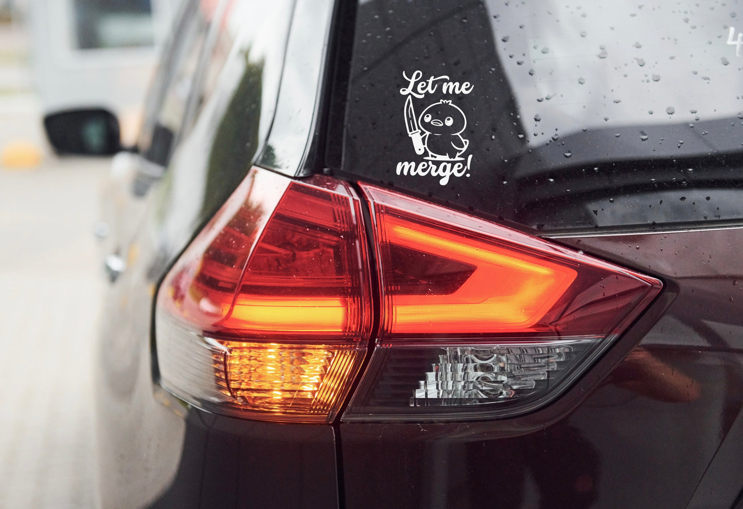 Mother Ducker Car Window Decal